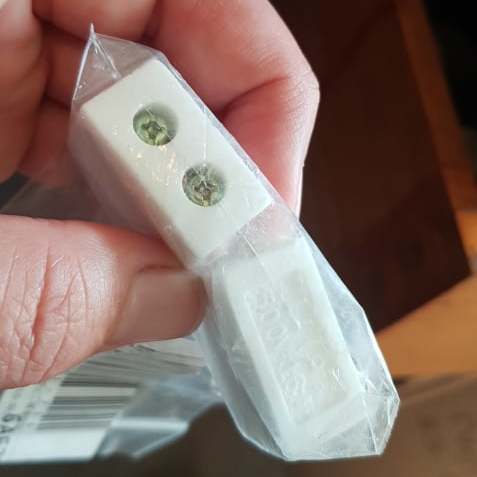 16Amp 500V Ceramic Connector (Pair)